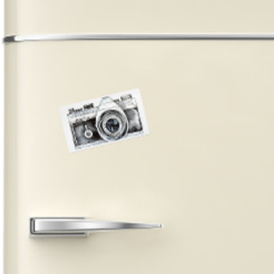 Fotograf för Professionell av vattenfärgskamera Magnetiska Visitkort