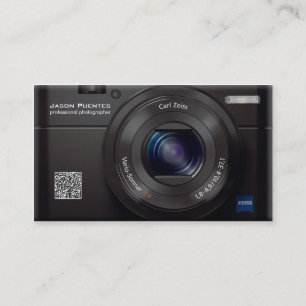 Fotograf för professionell för Digital kamera för Visitkort