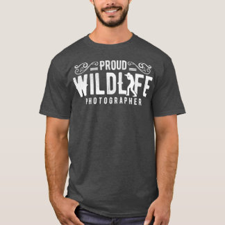 Fotograf för vilda djur (3) t shirt