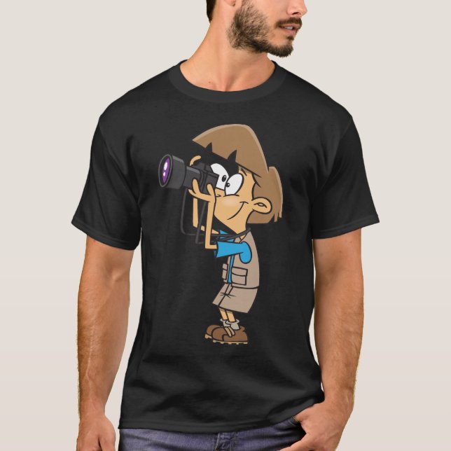 Fotograf Herr T-Shirt (Framsida)