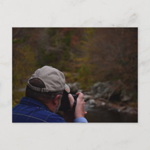 Fotograf i Cherokee National Forest Vykort