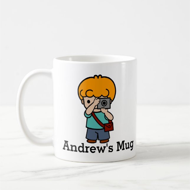 Fotograf Kaffemugg (Vänster)