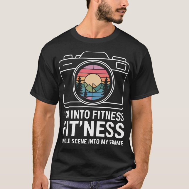 Fotograf Kamerahumor Fotografering Fotograf T Shirt (Framsida)