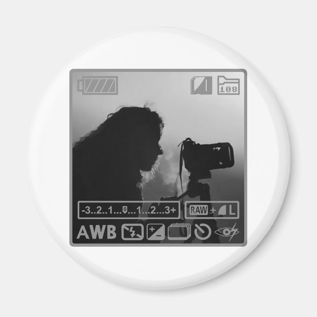 Fotograf Magnet (Framsidan)