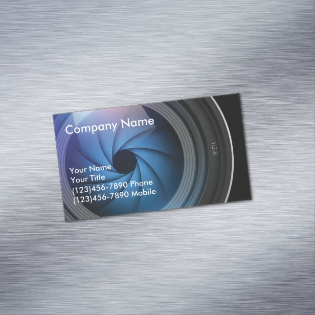 Fotograf Magnetiska Visitkort (In Situ)