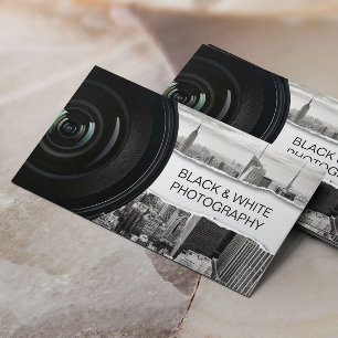 Fotograf Modern Black & White Photography Visitkort
