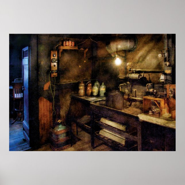 Fotograf - Mörkens rum Poster (Framsidan)