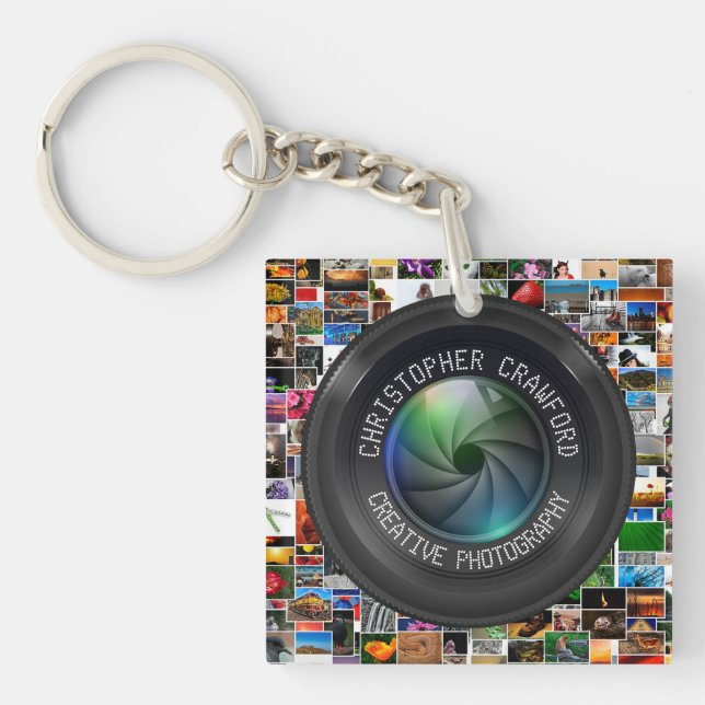 Fotograf och fotografiaffärskamera Lens (Framsidan)