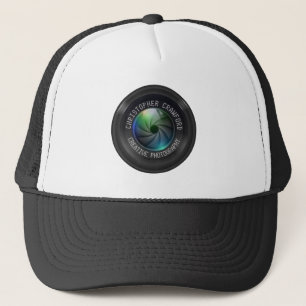 Fotograf och fotografiaffärskamera Lens Keps