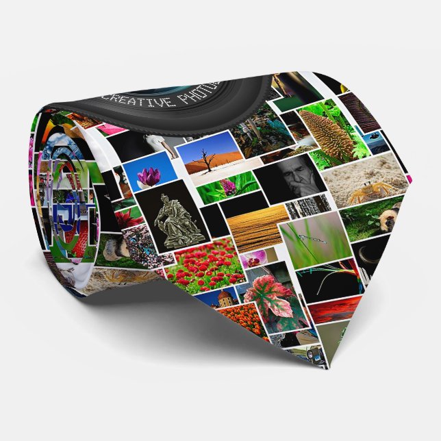 Fotograf- och fotografiarbetskameralboxar slips (Rullad)