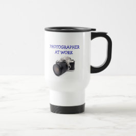 FOTOGRAF PÅ ARBETE - travel mug Resemugg
