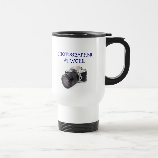 FOTOGRAF PÅ ARBETE - travel mug Resemugg (Höger)