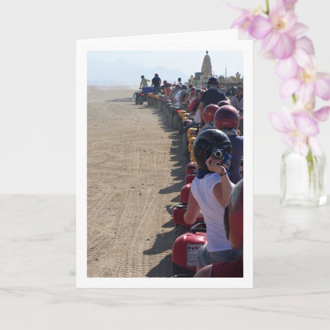 Fotograf på Quadcykel Kort (Orkide)