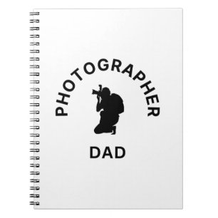 Fotograf Pappa Anteckningsbok