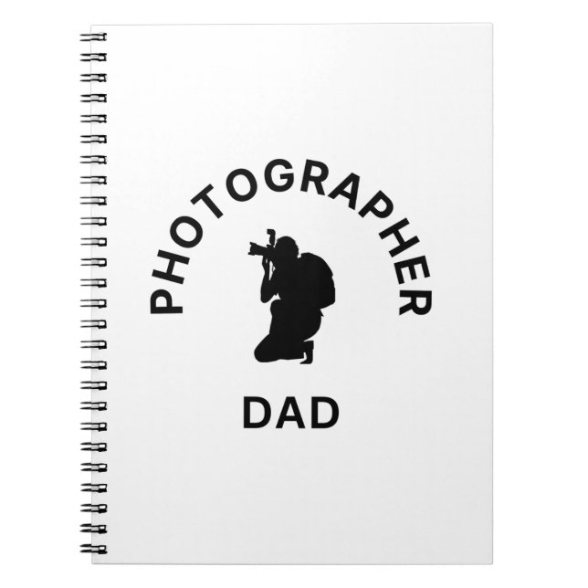 Fotograf Pappa Anteckningsbok (Framsidan)
