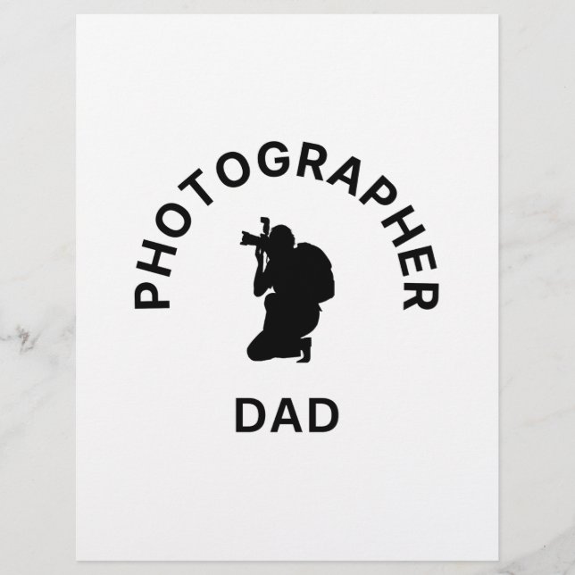 Fotograf Pappa Brevhuvud (Framsida)