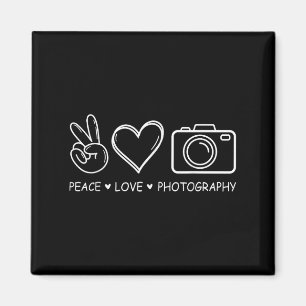 Fotograf Photo Harmony - Peace Kärlek-foto Magnet