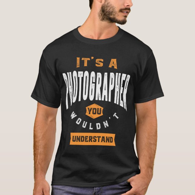 Fotograf Sak T Shirt (Framsida)