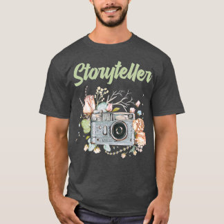 Fotograf Storyteller, fotografi av dagkameran T Shirt