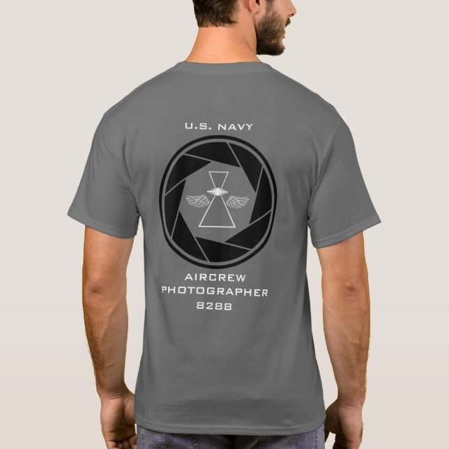 Fotograf T-Shirt med IFGA 8288 (Baksida)