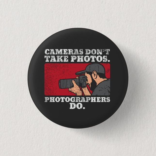 Fotograf tar Bilder Knapp (Framsida)