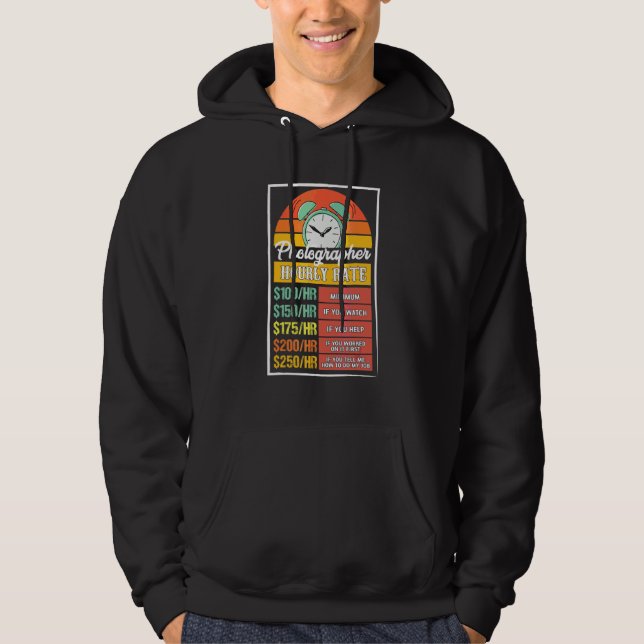 Fotograf Timpris Gag Hoodie (Framsida)