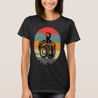 Fotograf Vintage Retro-kamera T Shirt
