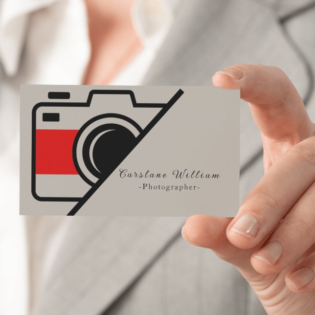 Fotograf Visitenkort | Modern Visitkort (Skapare uppladdad)
