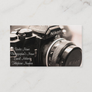 Fotograf visitkort