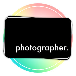 fotograf. visitkort