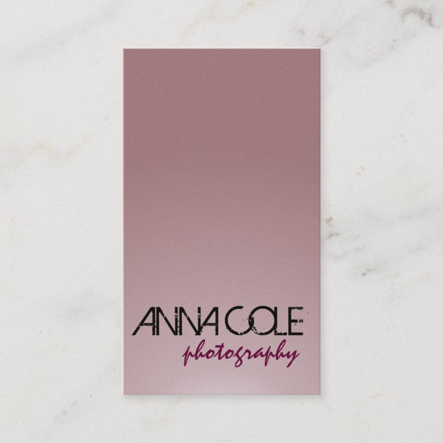 Fotograf - visitkortar visitkort (Framsida)