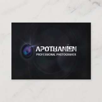 Fotografdesign Visitkort