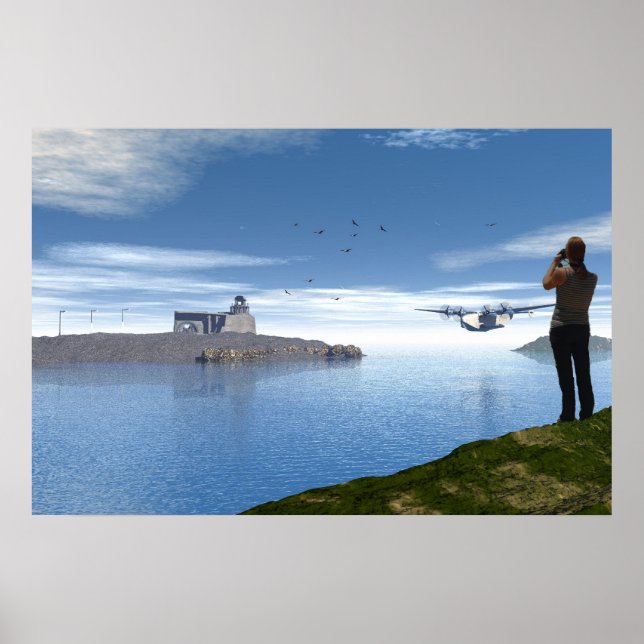 Fotografen och SeaPlane Poster (Framsidan)