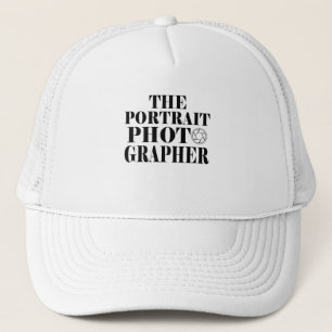 Fotografen Porträtt Keps