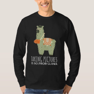 Fotografen som tar Bilder är ingen prob- Llama Pho T Shirt