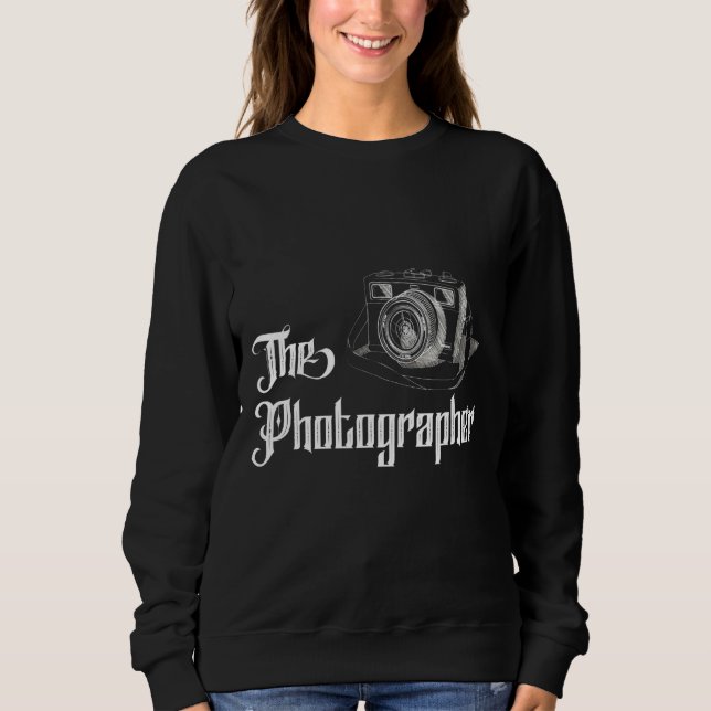 Fotografen Ta foto av Bilder T Shirt (Framsida)