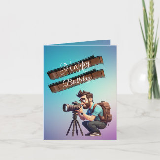Fotografens födelsedag  kort