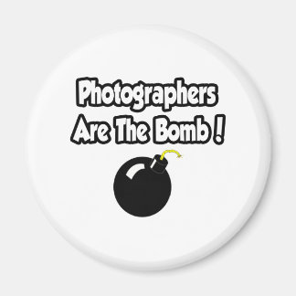 Fotografer är bomben! magnet