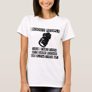 Fotografer är så våldsamma t-shirt
