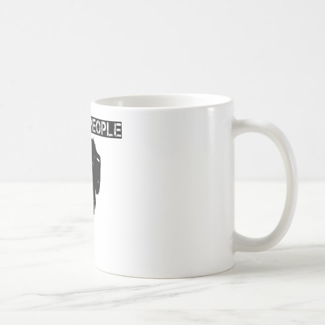 Fotografer är våldsamma kaffemugg (Höger)