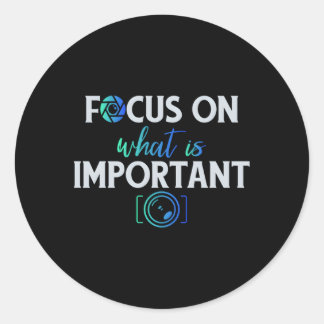 Fotografer Och Runt Klistermärke