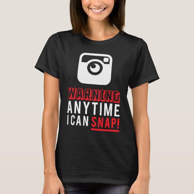 Fotografer T Shirt (Framsida)