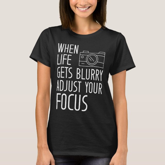 Fotografera Älskare-fotografering T Shirt (Framsida)