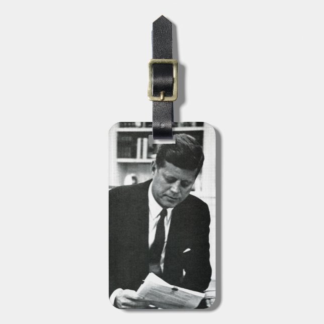 Fotografera av John F. Kennedy 2 Bagagebricka (Vertikal Framsida)