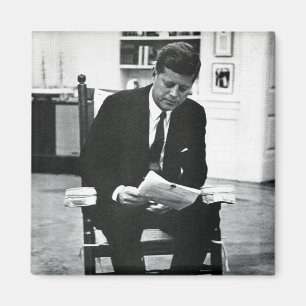 Fotografera av John F. Kennedy 2 Magnet