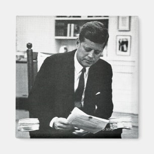 Fotografera av John F. Kennedy 2 Magnet