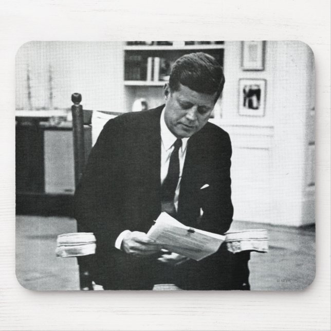 Fotografera av John F. Kennedy 2 Musmatta (Framsidan)