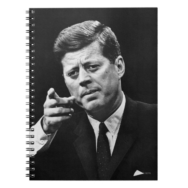 Fotografera av John F. Kennedy 3 Anteckningsbok (Framsidan)