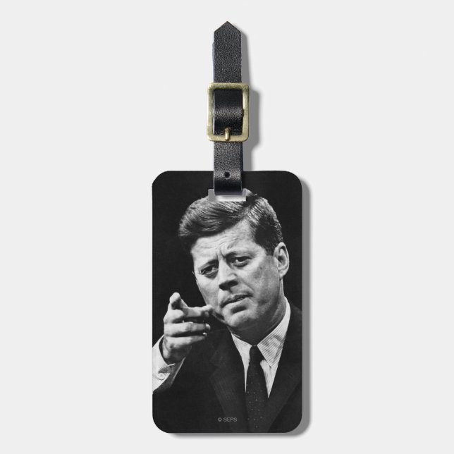 Fotografera av John F. Kennedy 3 Bagagebricka (Vertikal Framsida)