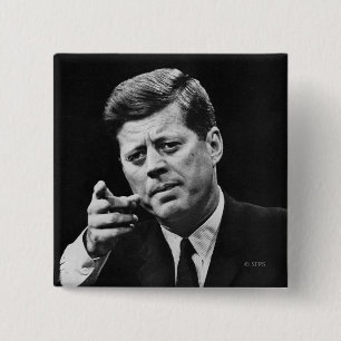 Fotografera av John F. Kennedy 3 Knapp